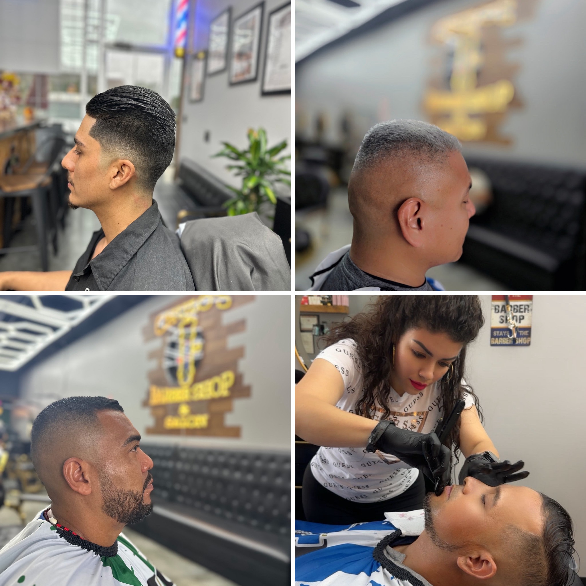 Fresh cut at Chulo's Barbershop
