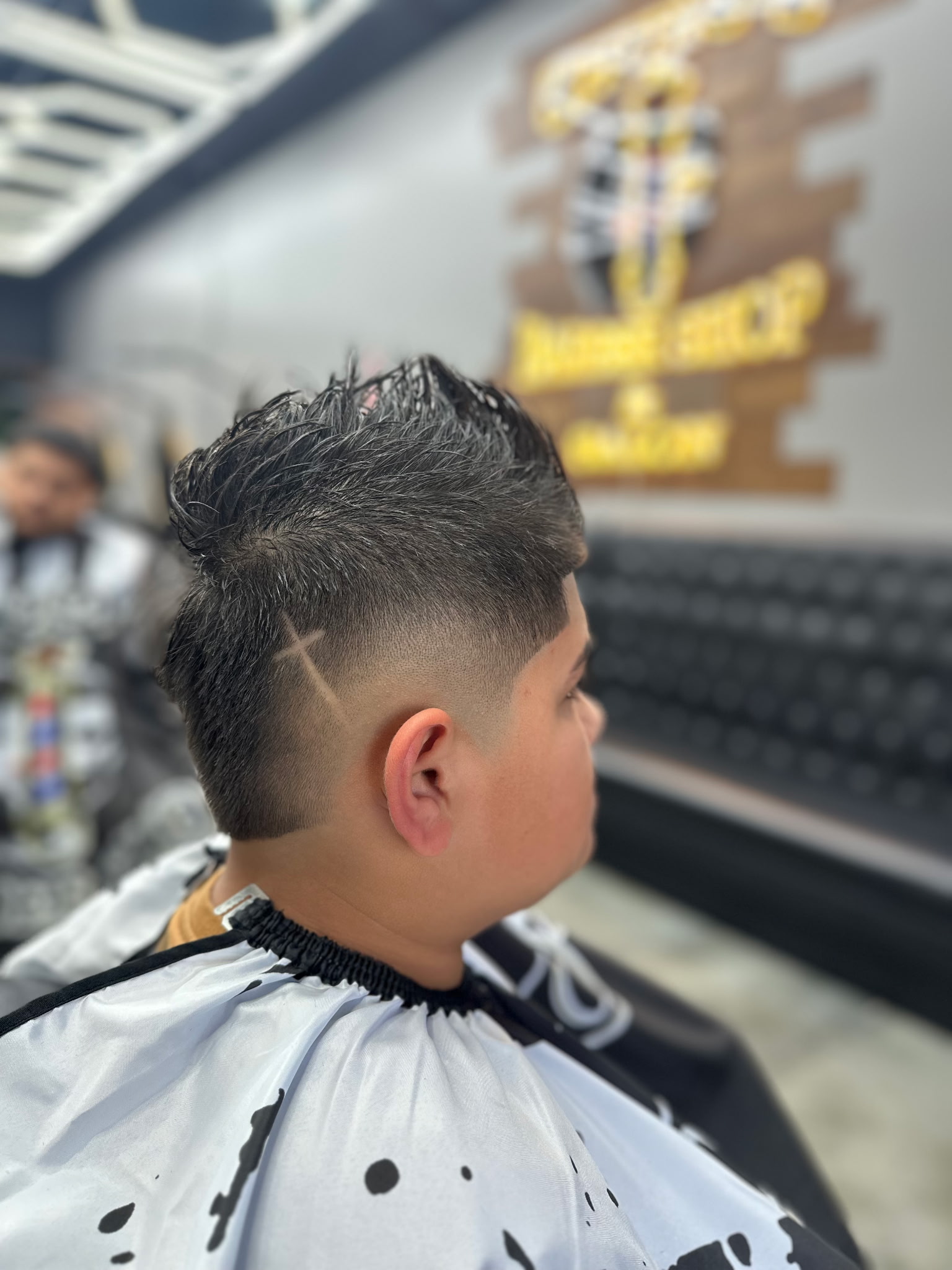 Fresh cut at Chulo's Barbershop