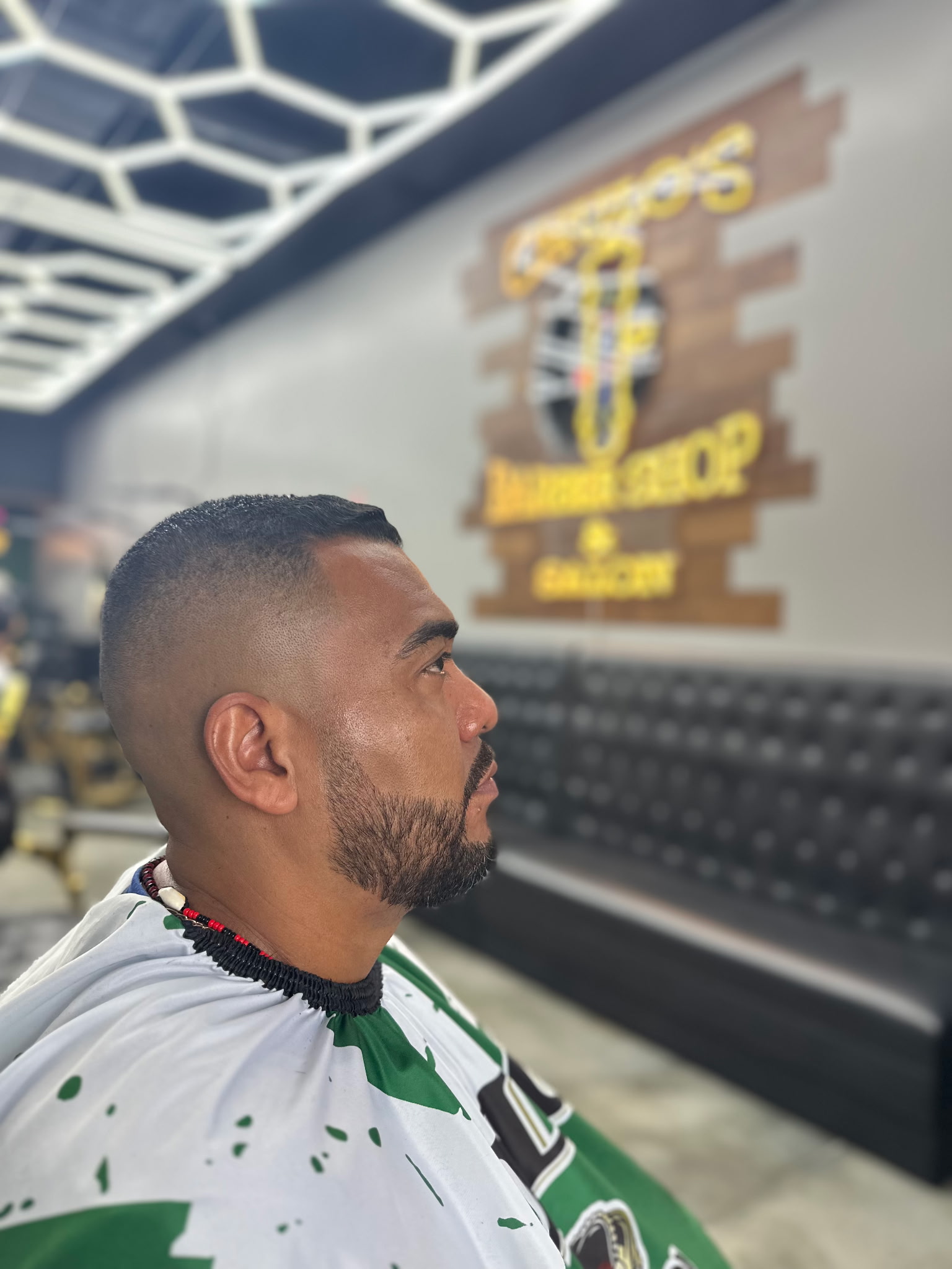 Fresh cut at Chulo's Barbershop