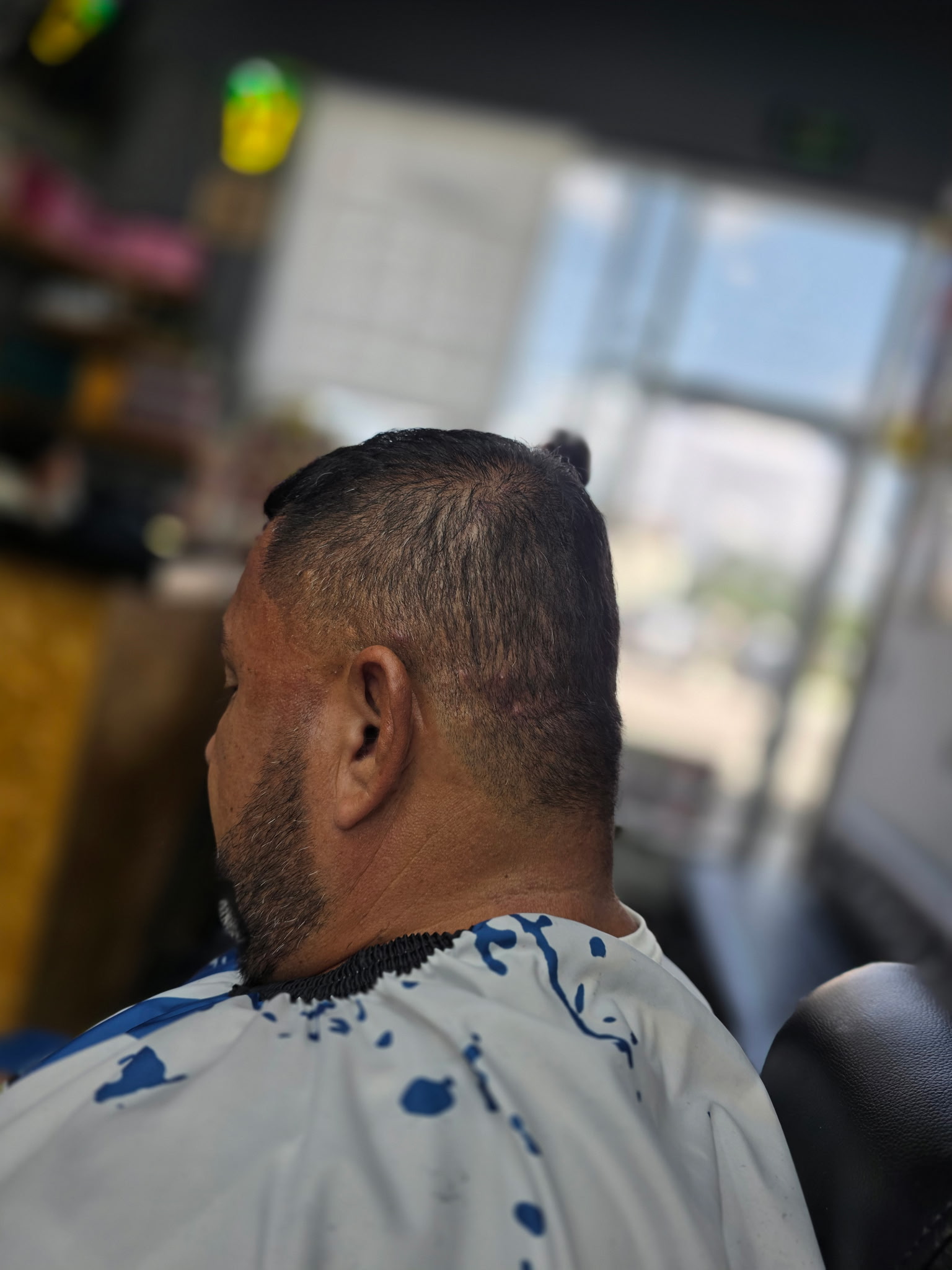 Fresh cut at Chulo's Barbershop