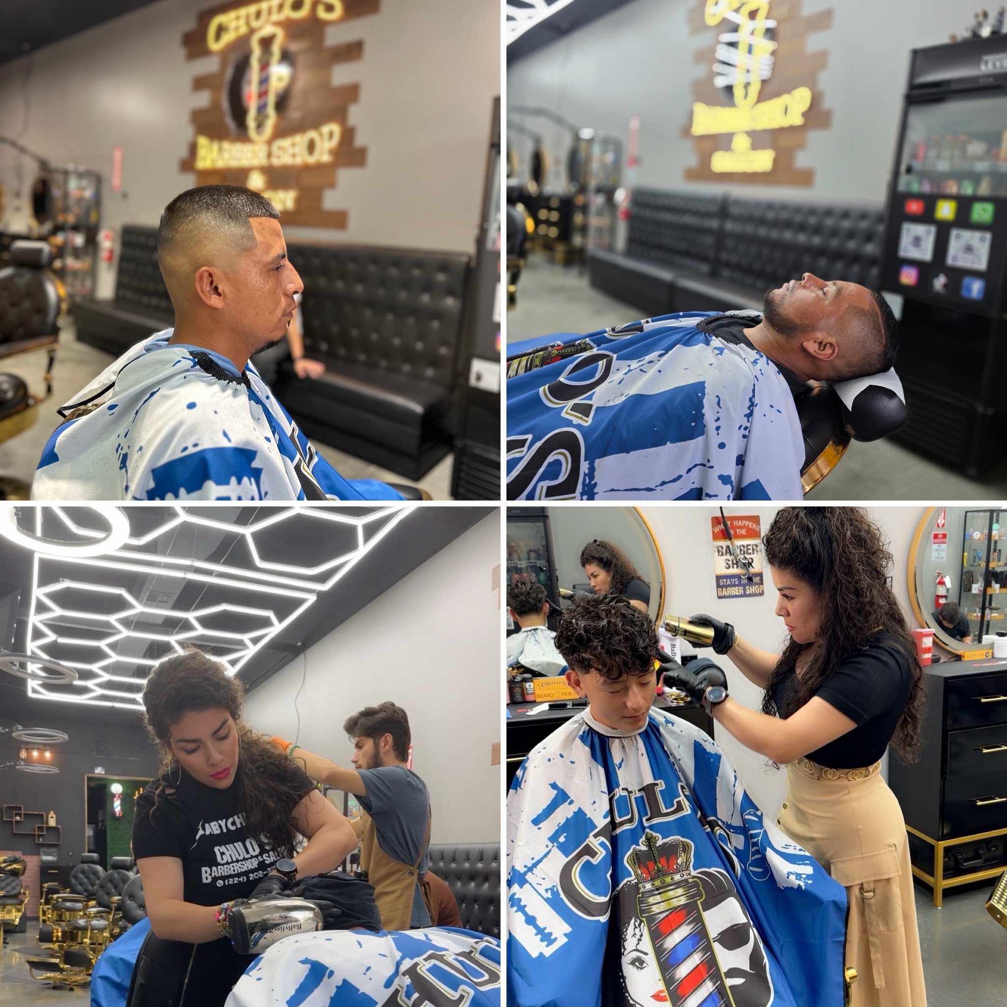 Faby at Chulo's Barbershop